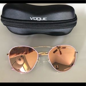Vogue 4060 pink aviator sunglasses size 54-18